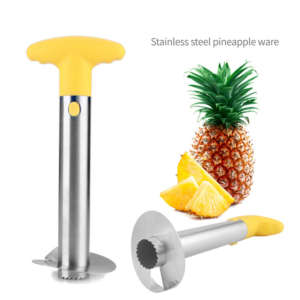 Stainless steel pineapple slicer