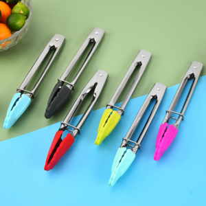 silicone food tongs